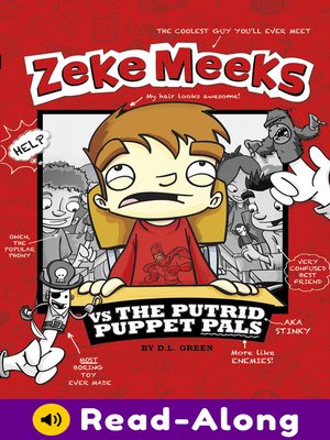 cover image of Zeke Meeks vs the Putrid Puppet Pals